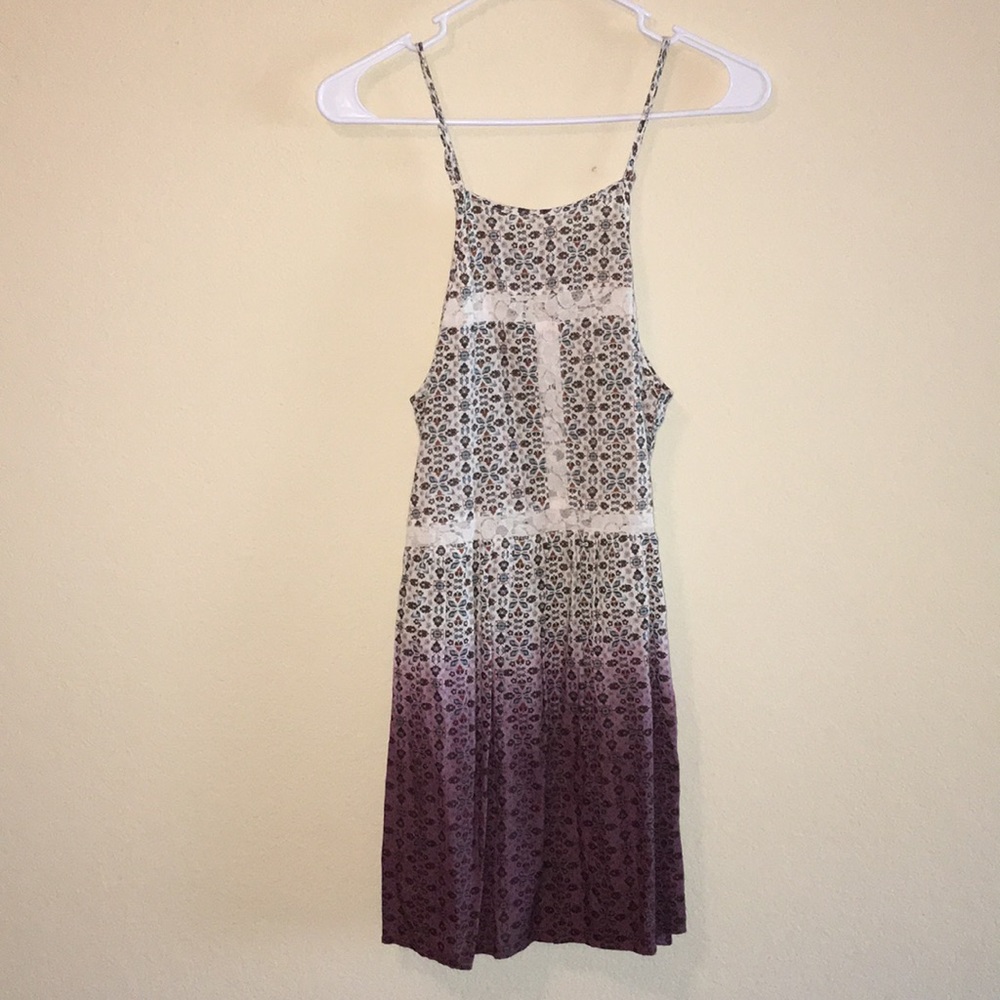 Floral print dress